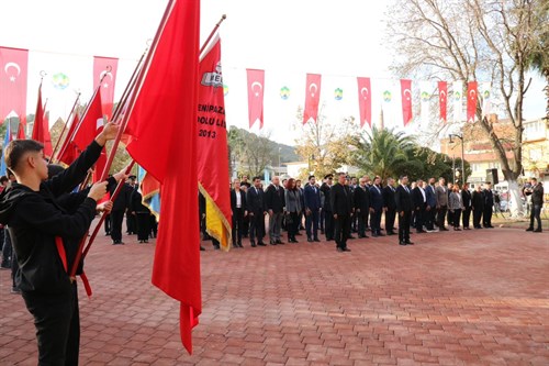 Gazi Mustafa Kemal Atatürk’ün ebediyete irtihalinin 86. Yıl Dönümü münasebetiyle İlçemizde Anma Etkinliği düzenlendi